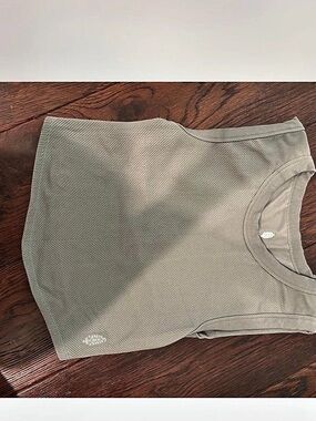 Free People Green Cotton Tank Top Like New